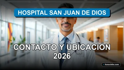 Hospital San Juan De Dios - Fachada principal y acceso moderno en 2026