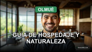 Guía de hoteles y cabañas en Olmué, Chile, rodeados de bosques y montañas para unas vacaciones en la naturaleza en 2026.
