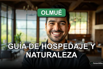 Guía de hoteles y cabañas en Olmué, Chile, rodeados de bosques y montañas para unas vacaciones en la naturaleza en 2026.
