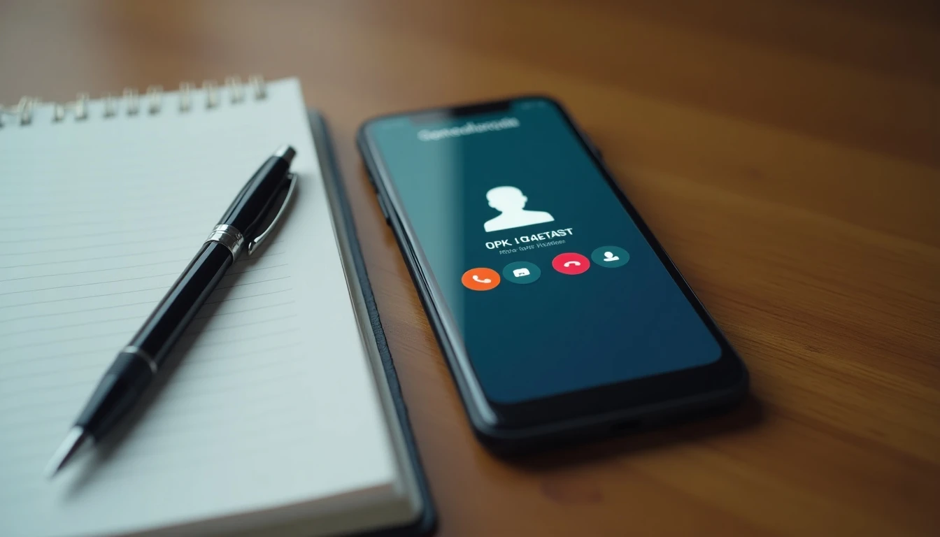 Pantalla de smartphone mostrando llamada de número desconocido para identificar