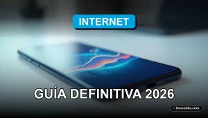 Guía para identificar un número de teléfono desconocido en 2026, concepto visual con gráficos abstractos.