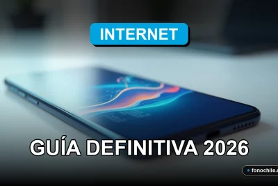 Guía para identificar un número de teléfono desconocido en 2026, concepto visual con gráficos abstractos.