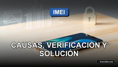 Verificación de IMEI bloqueado en Chile, solución y consulta en 2026.