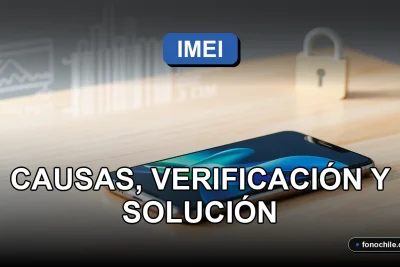 Verificación de IMEI bloqueado en Chile, solución y consulta en 2026.