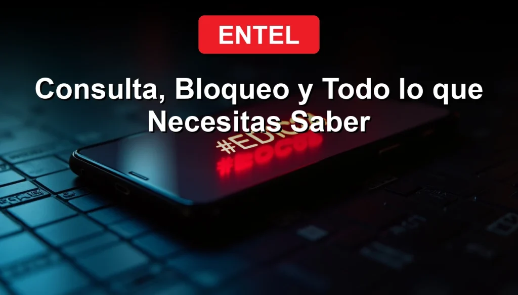 Consulta y bloqueo de IMEI en Entel Chile: Guía completa para proteger tu smartphone.