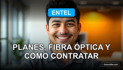 Un hombre hispano sonríe a la cámara, representando el servicio al cliente de Entel Hogar. Planes de fibra óptica 2026.