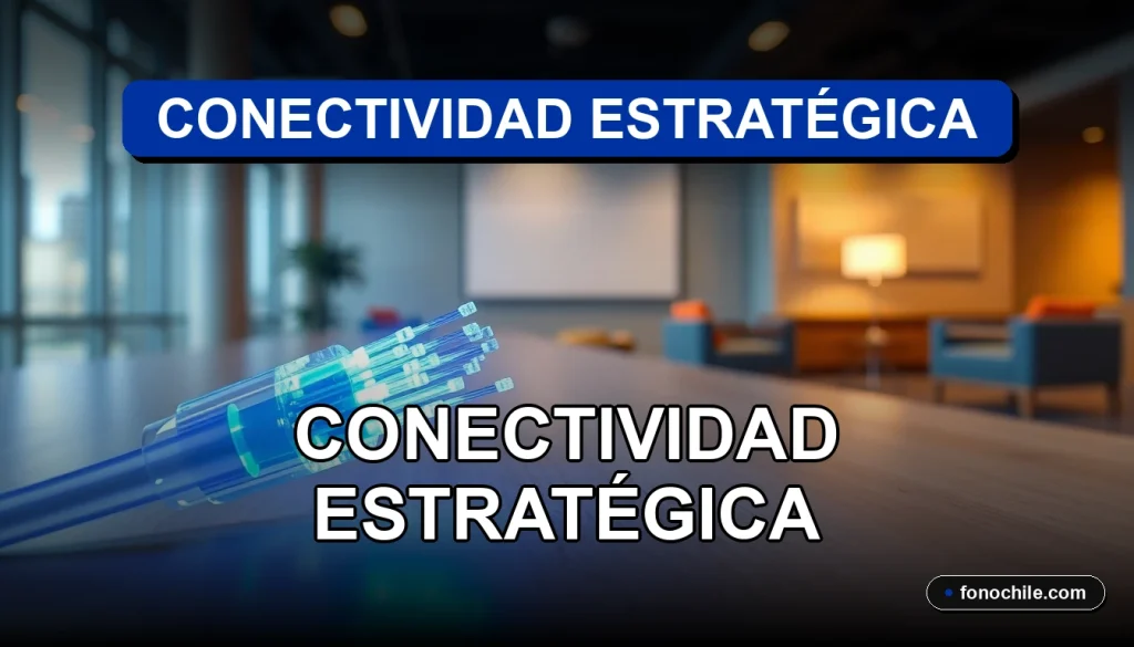Fibra óptica empresarial en Chile, red de alta velocidad para oficinas modernas