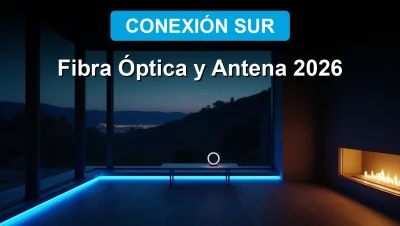Fibra óptica y antena WiFi de alta velocidad para hogares en Melipilla y Paine, disponible desde 2026.