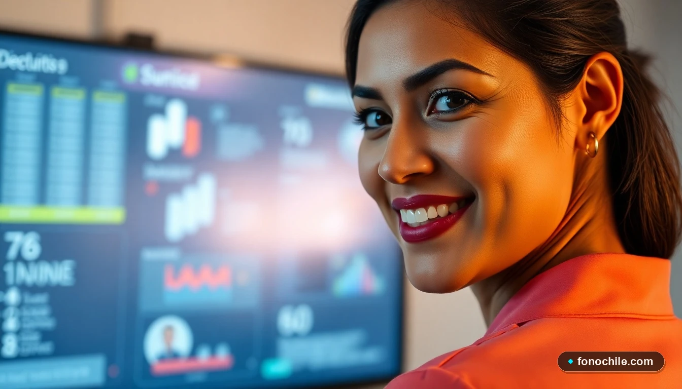 Agente de servicio al cliente de KFC Chile atendiendo consultas telefónicas