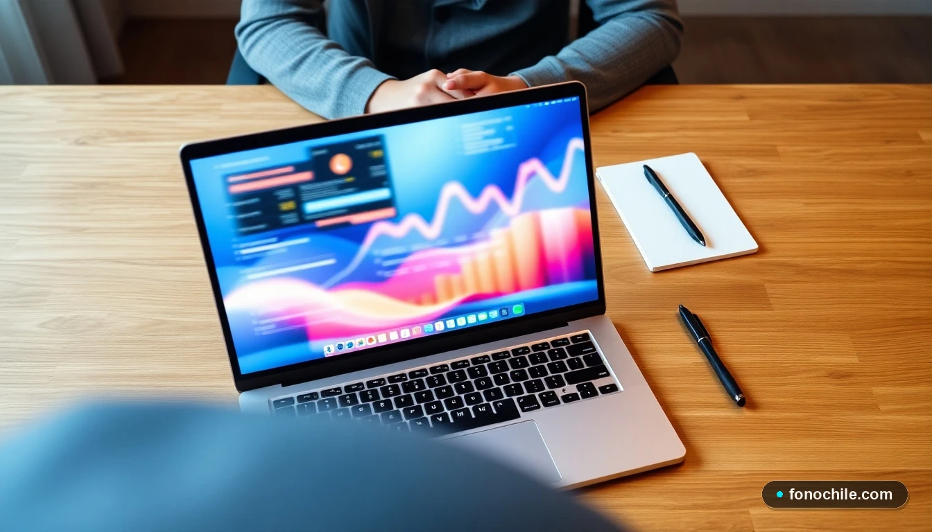 Guía visual sobre derechos del consumidor en Chile mostrando gráficos abstractos de protección legal.