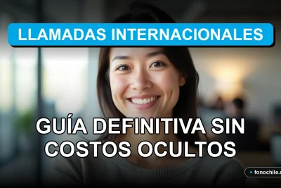 Guía definitiva para realizar llamadas internacionales en 2026 sin costos ocultos, mostrando una persona satisfecha con el servicio.