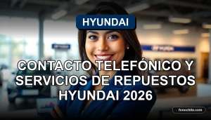 María Soto, una profesional hispana de servicio al cliente de repuestos Hyundai, sonriendo en un entorno de concesionario moderno.