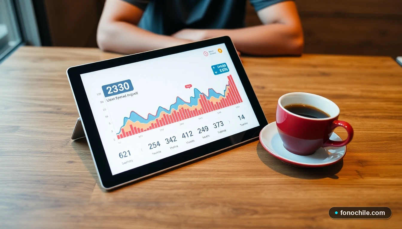 Gráfico abstracto de colores que representa la velocidad y estabilidad de internet necesaria para streaming en alta definición.