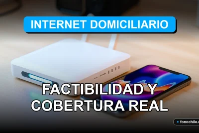 Un router moderno y un teléfono inteligente sobre una mesa de madera, mostrando gráficos abstractos de conectividad en sus pantallas.