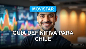 Un hombre hispano sonríe mientras recibe asesoría sobre la mejora de cobertura móvil en Chile para el año 2026.