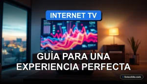 Una guía para mejorar la experiencia de Internet TV en Chile con tecnología moderna y conexión estable.