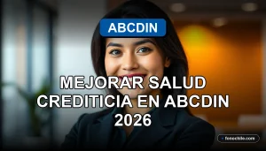 Una mujer latina sonriendo con confianza, representando el asesoramiento financiero y la mejora crediticia en ABCDin.