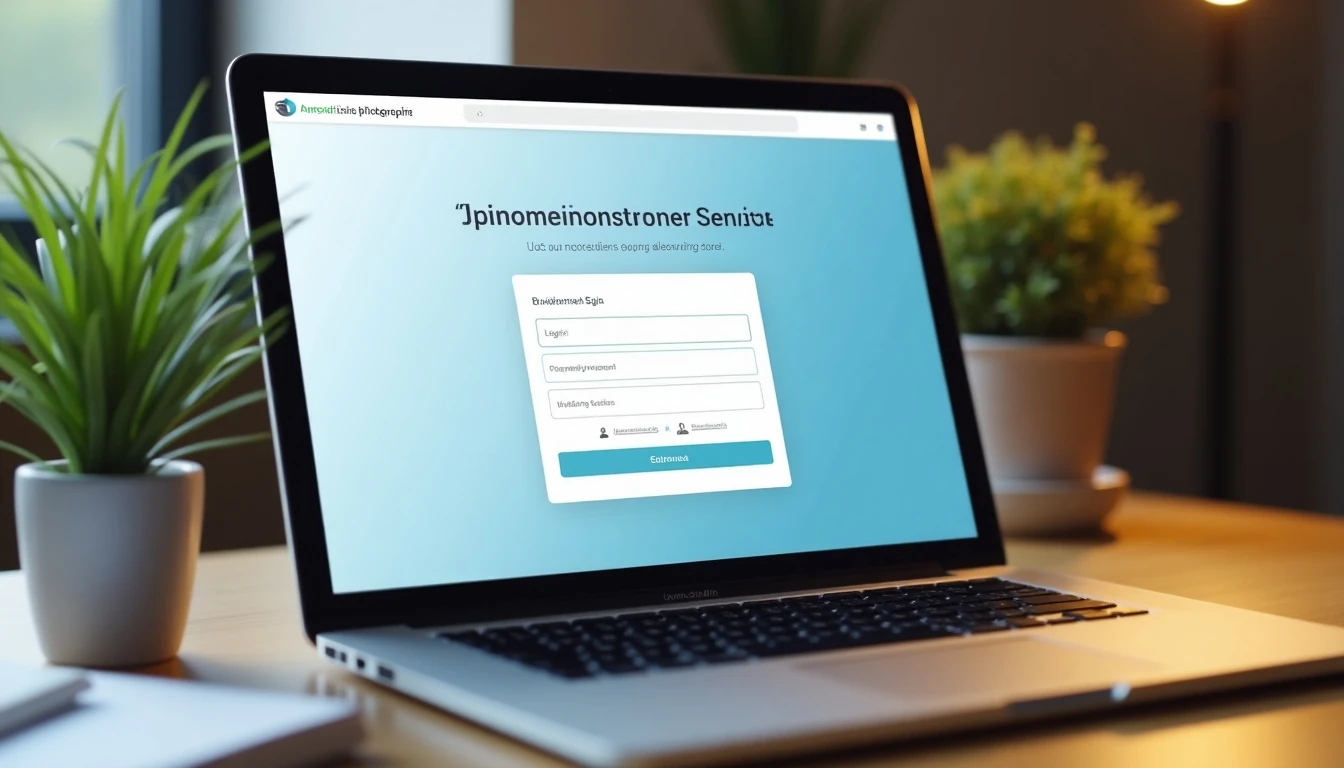 Acceso a la plataforma virtual Mi Movistar desde un portátil