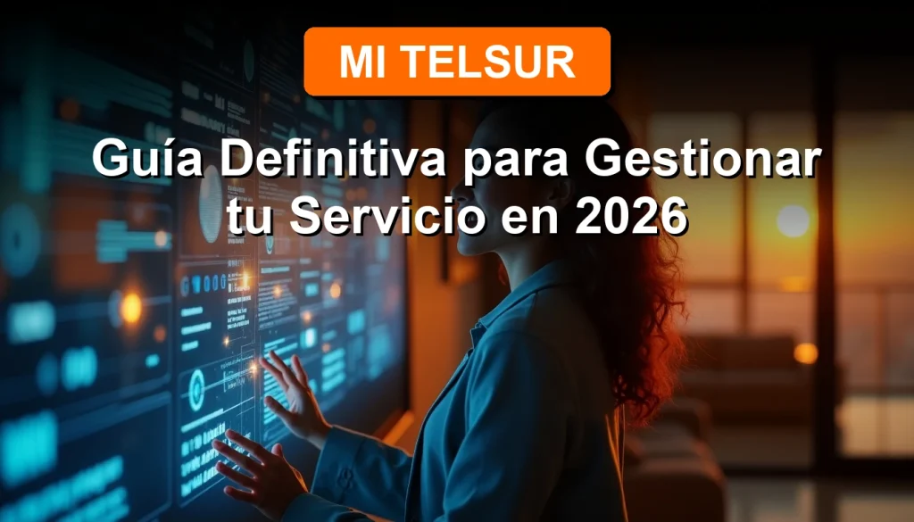 Una guía completa para gestionar tu servicio de telecomunicaciones Mi Telsur en el año 2026.