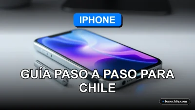 Guía para activar el Modo Recuperación en un iPhone 2026 sobre un escritorio moderno en Chile.