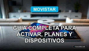 A modern smartphone and tablet resting on a clean table, their screens displaying abstract colorful graphs, with a soft-focus background of a living room.