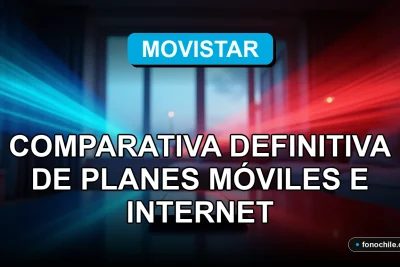 Comparativa de planes móviles e internet de Movistar y Claro en 2026 mostrando velocidad y cobertura.