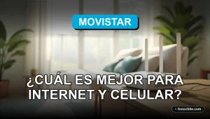 Comparativa visual de servicios de internet y telefonía móvil moderna en un entorno doméstico contemporáneo.