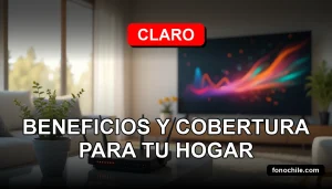 Moderno plan familiar de telecomunicaciones Claro 2026 mostrando cobertura para el hogar.