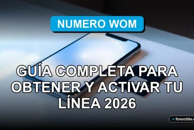Una guía completa para activar tu nueva línea móvil con Numero Wom en 2026.