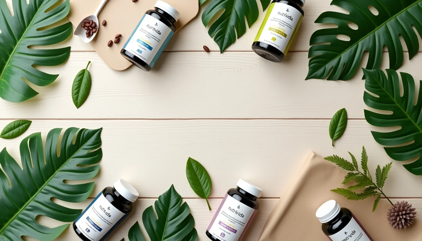 Suplementos naturales y superalimentos Nutrivida para una vida saludable