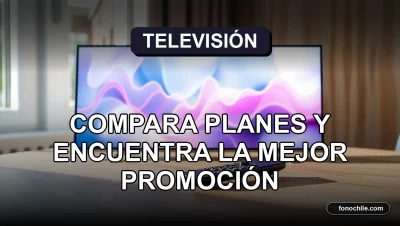 Comparador de planes de televisión 2026 con gráficos de ofertas sobre una pantalla moderna.
