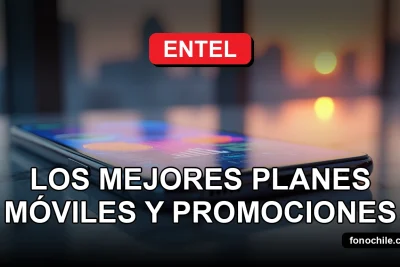 Modern smartphone with abstract data visualizations on its screen, resting on a clean table with a blurred cityscape background.