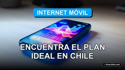 Plan de internet móvil con gráficos de datos en una pantalla de teléfono inteligente moderno.