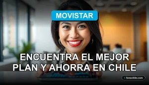 Cliente satisfecho consultando ofertas de planes Movistar 2026 en Chile