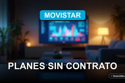 Ofertas de fibra óptica de Movistar para 2026, planes sin contrato en un entorno doméstico moderno.