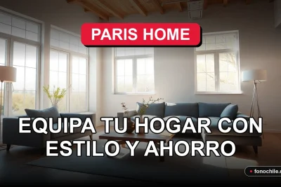Ofertas de muebles y decoración para el hogar en una sala de estar moderna y luminosa.