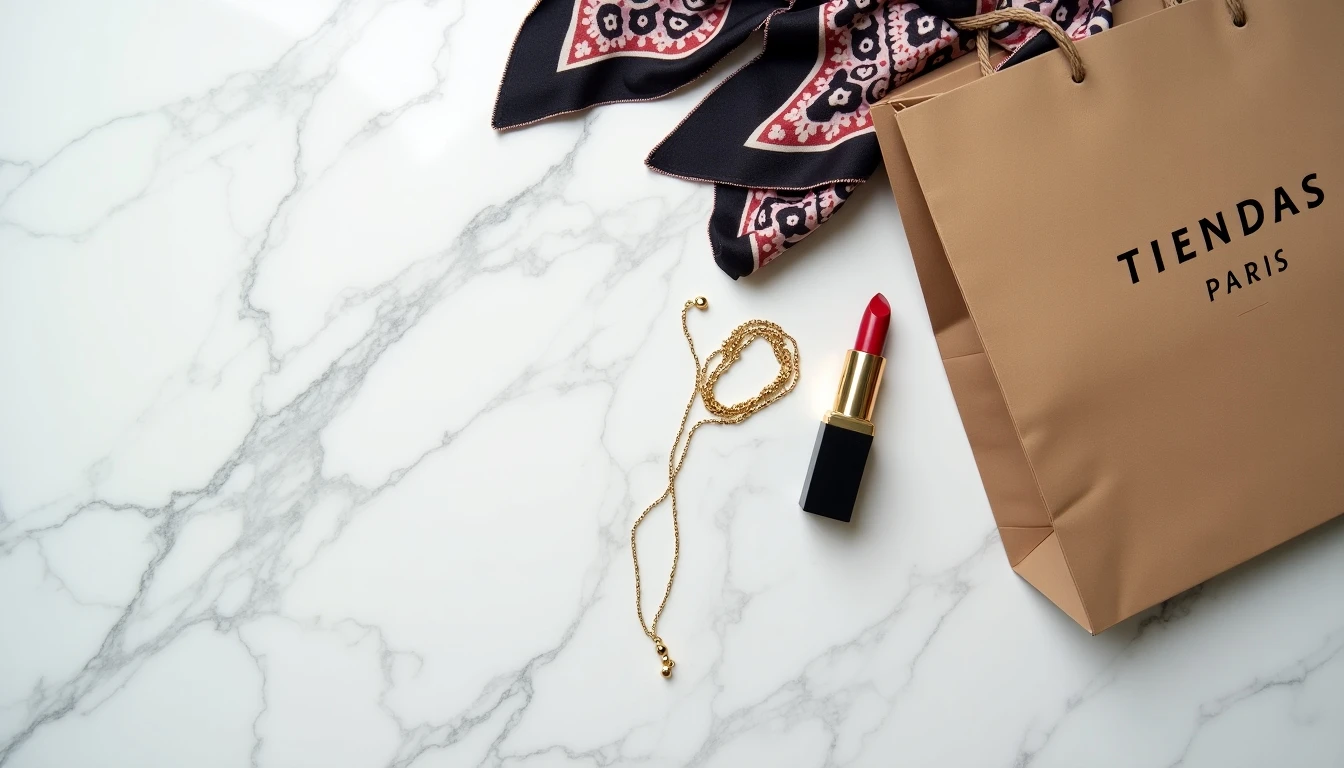 Ofertas exclusivas de moda y belleza Tiendas Paris 2026 - pañuelo de seda, labial y joyería fina