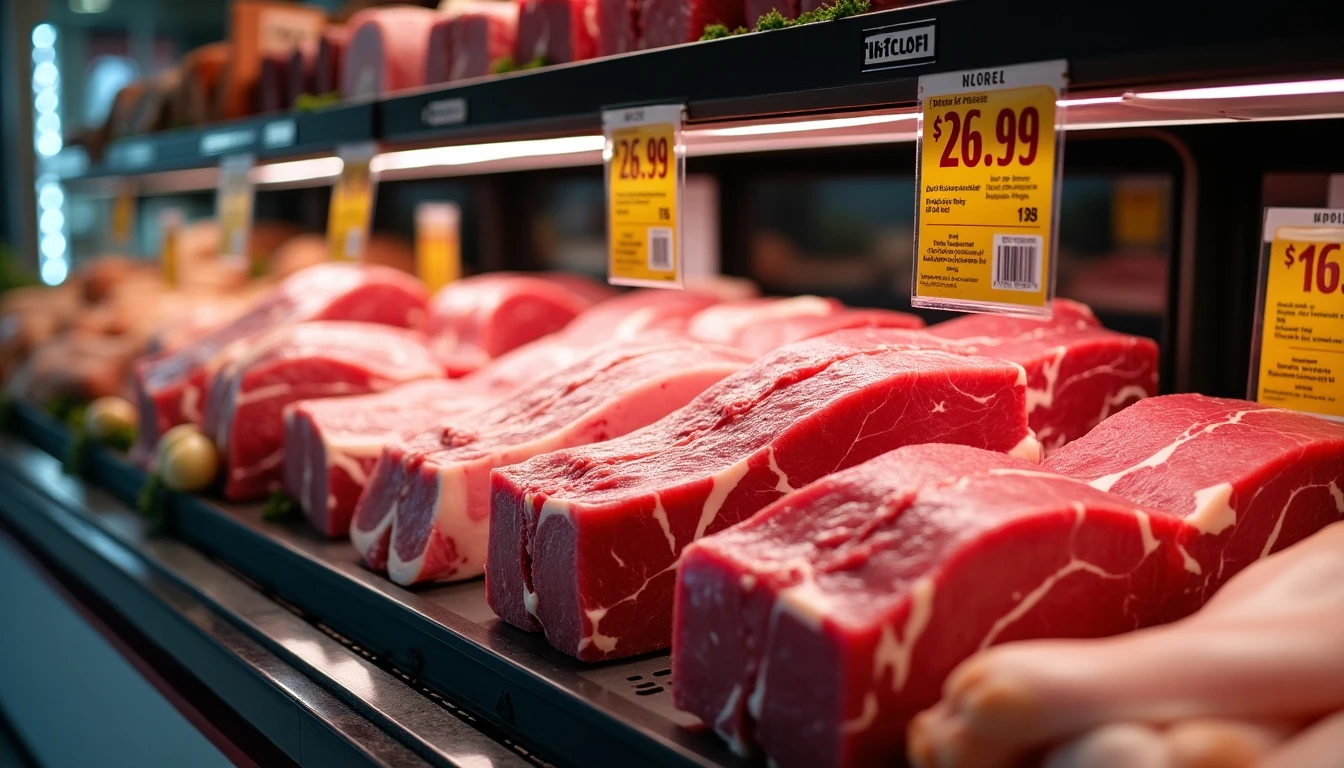 Ofertas de carne fresca con descuento en Tottus, supermercado de confianza.