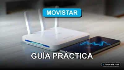 Optimizar la velocidad de Internet Movistar en 2026 con un router de última generación en un escritorio moderno.