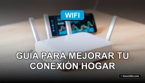 Optimización de conexión wifi en el hogar con router moderno y señal fuerte en Chile
