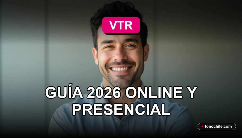 Hombre hispano sonriendo con confianza, representando el servicio al cliente de VTR para pagar boletas fácilmente.