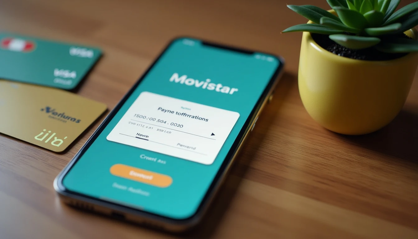 Smartphone mostrando confirmación de pago en la App Mi Movistar en 2026