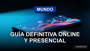 Una tarjeta SIM de chip moderno y un teléfono inteligente de última generación, ambos descansando sobre una mesa de vidrio pulido, con gráficos abstractos de colores en la pantalla del teléfono.