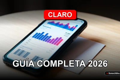 Un teléfono inteligente moderno con una pantalla que muestra gráficos abstractos de colores, descansando sobre una mesa limpia junto a un documento con un código de barras visible.