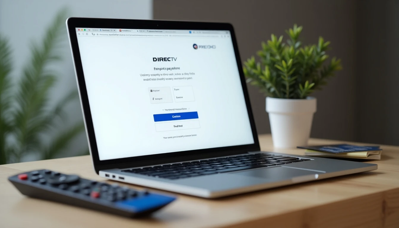 Guía visual para realizar el pago de DIRECTV de forma online y segura