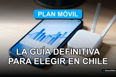 Guía comparativa de planes móviles 2026 en Chile con gráficos de cobertura y velocidad.