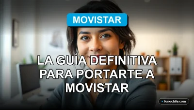 Un teléfono inteligente moderno sobre una mesa de madera, mostrando gráficos abstractos de colores en su pantalla, junto a una tarjeta SIM. Representa el proceso de portabilidad a Movistar.