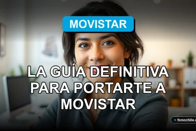 Un teléfono inteligente moderno sobre una mesa de madera, mostrando gráficos abstractos de colores en su pantalla, junto a una tarjeta SIM. Representa el proceso de portabilidad a Movistar.