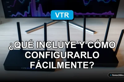 Plan VTR 2026, configuración fácil de servicios de internet y TV en el hogar.