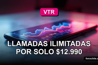 Modern smartphone resting on a clean table, screen showing abstract colorful graphs, with a soft magenta glow.